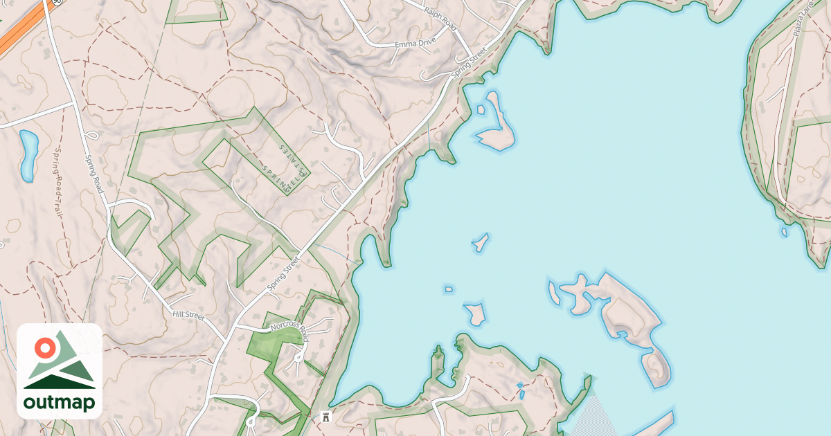 Map of USGS National Digital Trails 14497489-6c2b-428d-bd66-a860331582a6