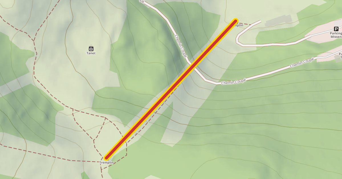 Map preview of Tremplin