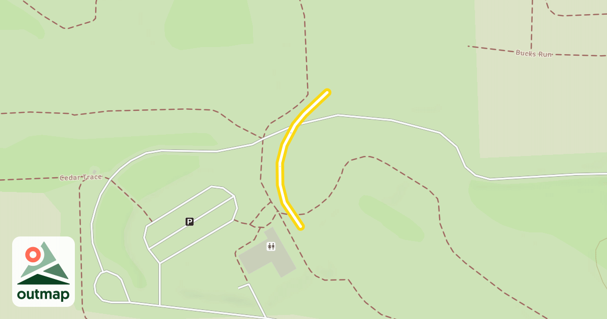 Map of Bucks Run
