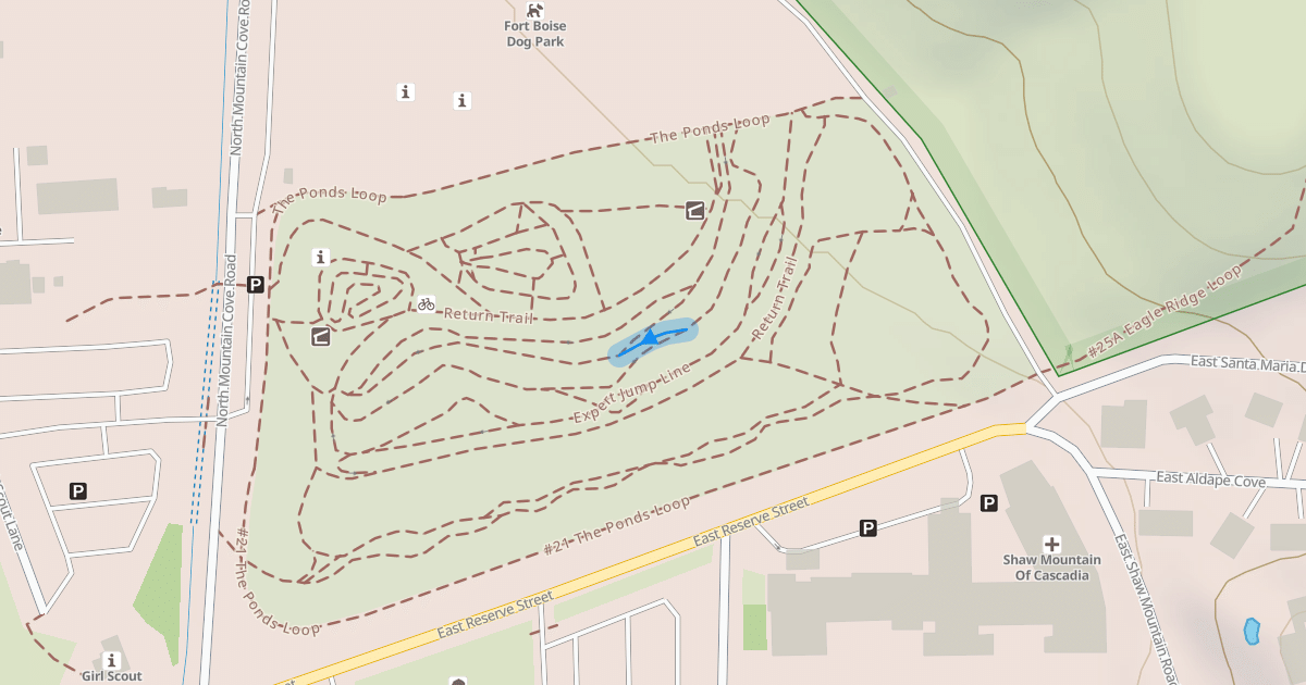 Map preview of Intermediate Jump Line