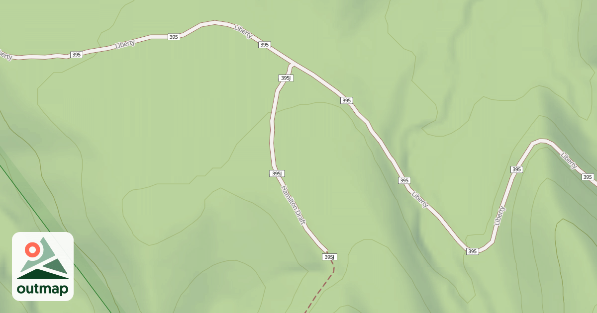 Map of HAMILTON DRAFT