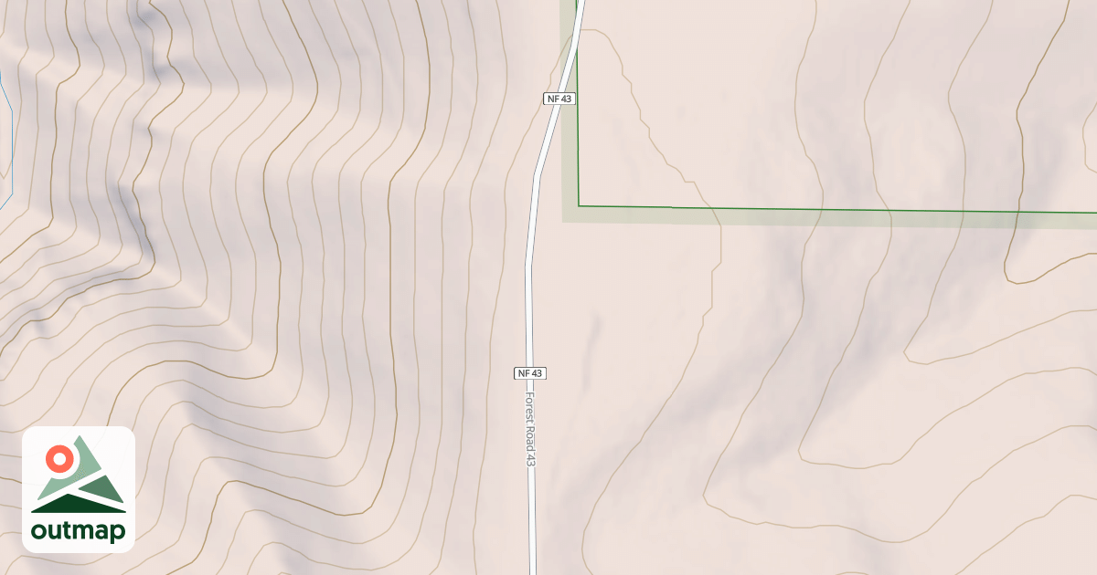 Map of CLOVERLAND ROAD