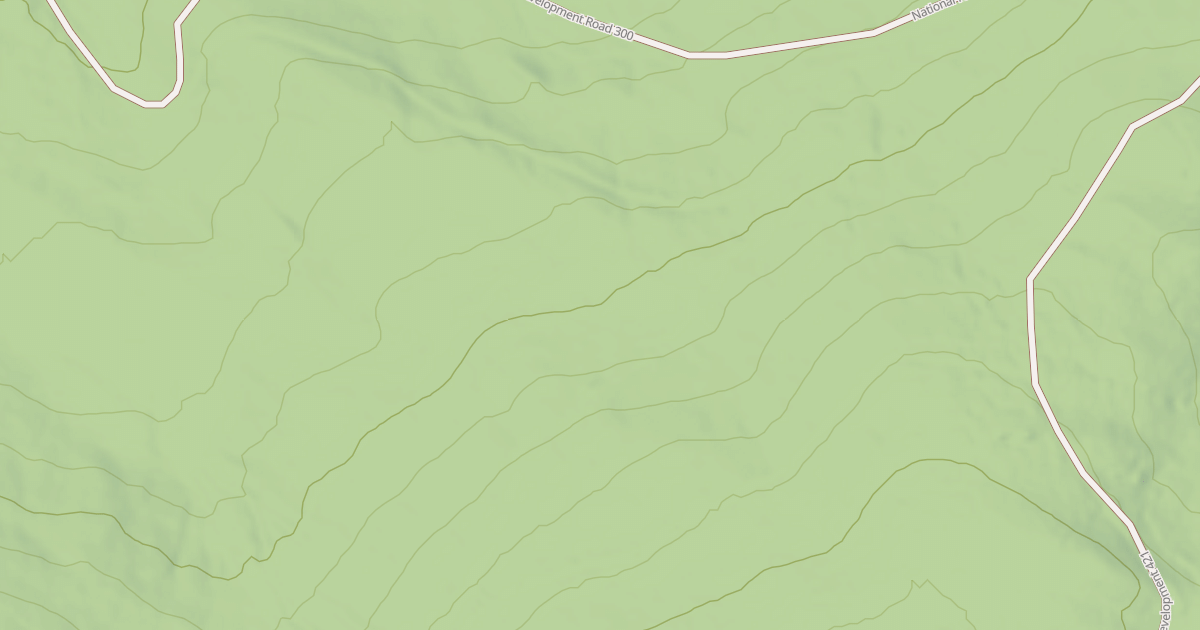 Map preview of USFS Motor Vehicle Use Map Roads {15D070C1-8717-49D0-8D66-C80A2AD19B4D}