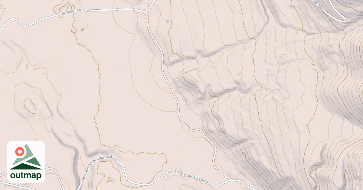 Map of SPUR ROAD #4