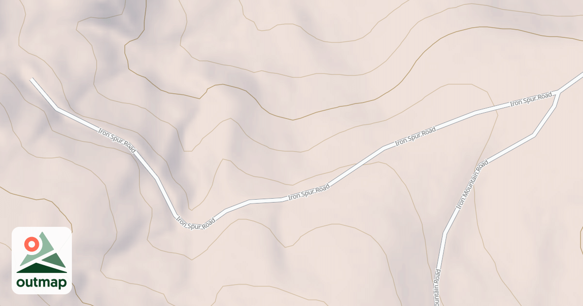 Map of IRON SPUR