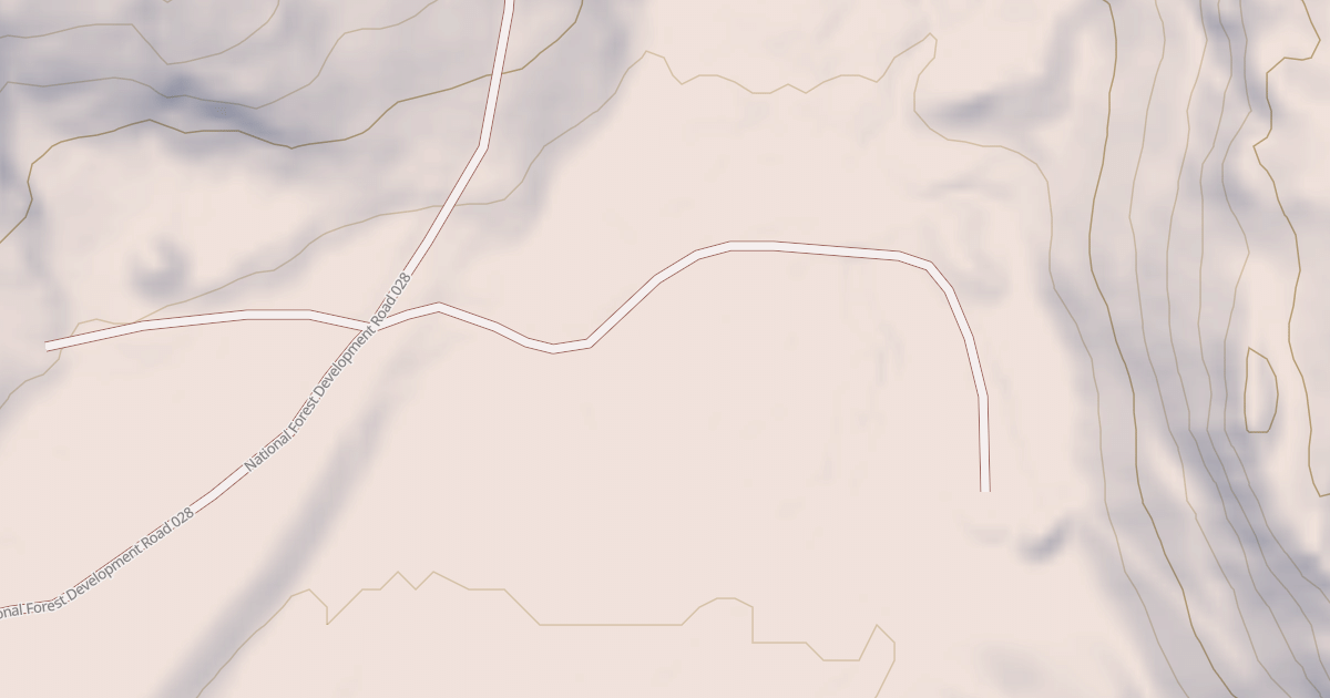 Map preview of USFS Motor Vehicle Use Map Roads {537FA9C6-2B7D-468B-91A8-251BF2854EE0}