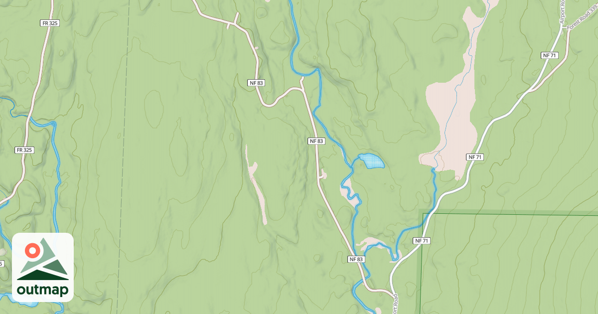 Map of FLOOD DAM