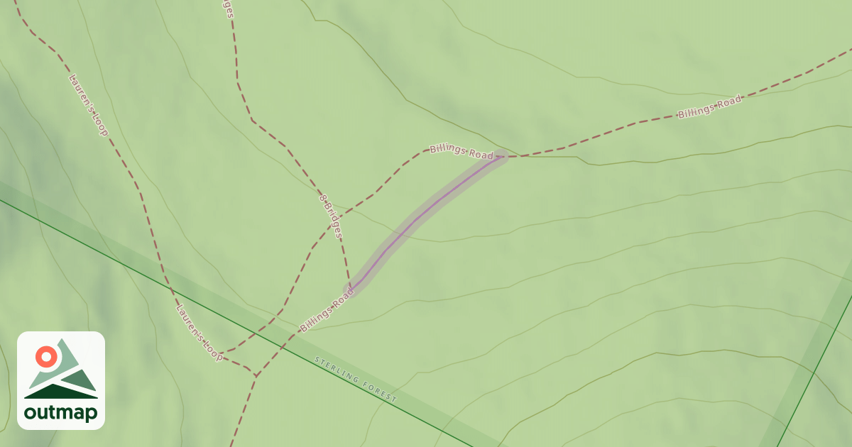 Map of Billings Road