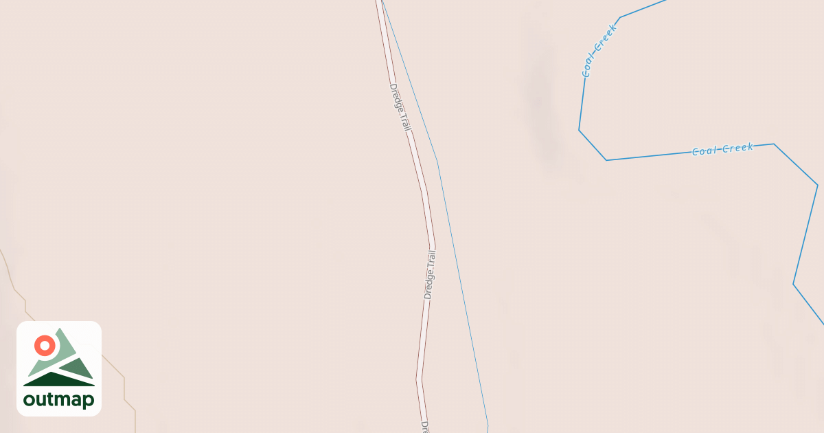 Map of Coal Creek Lower Trail