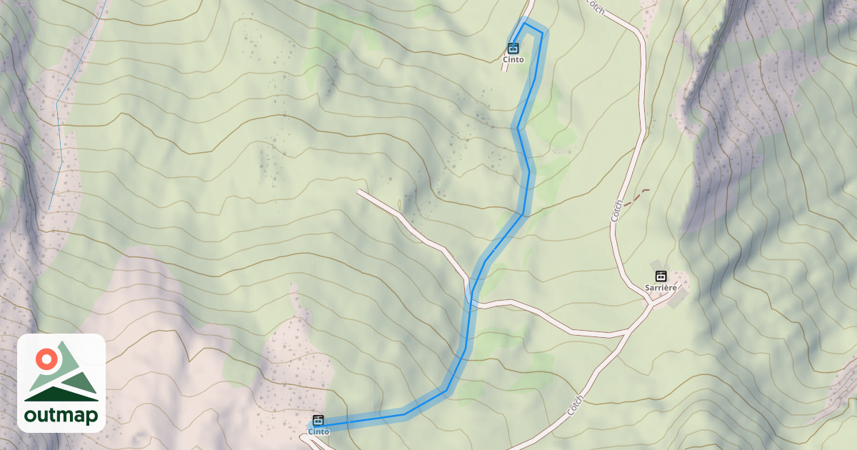 Map of Cinto