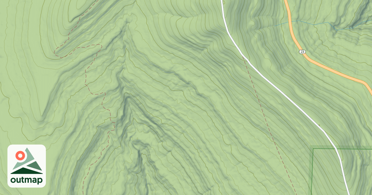 Map of LINDSEY RIDGE A