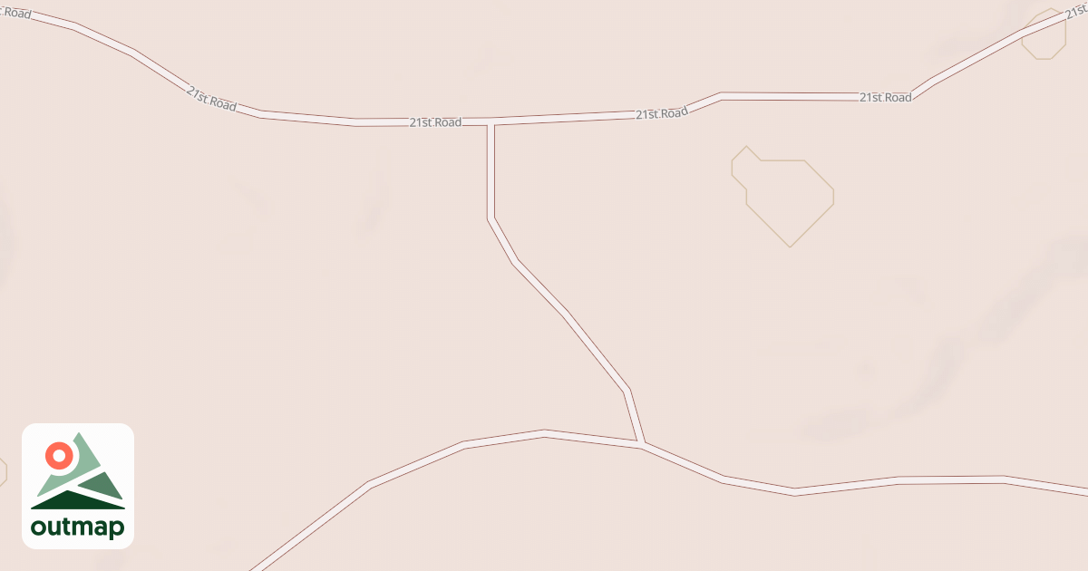 Map of BURN SPUR BD