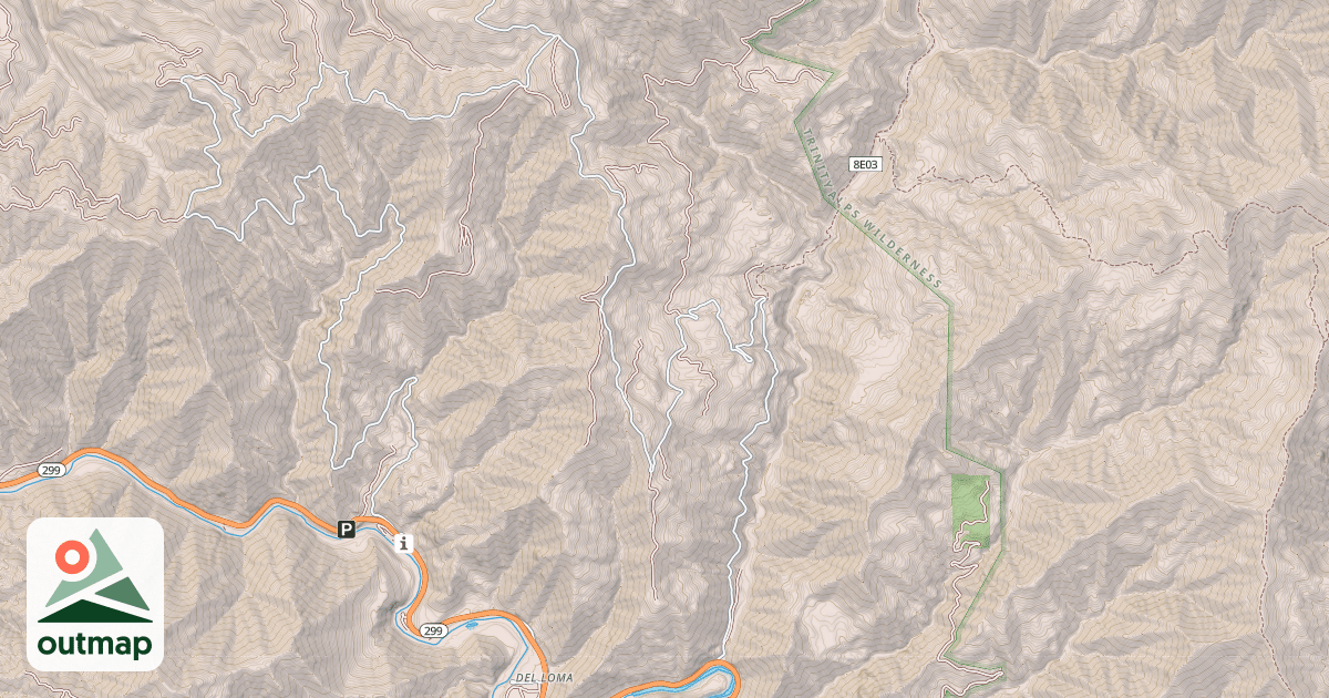 Map of BIG FRENCH CREEK
