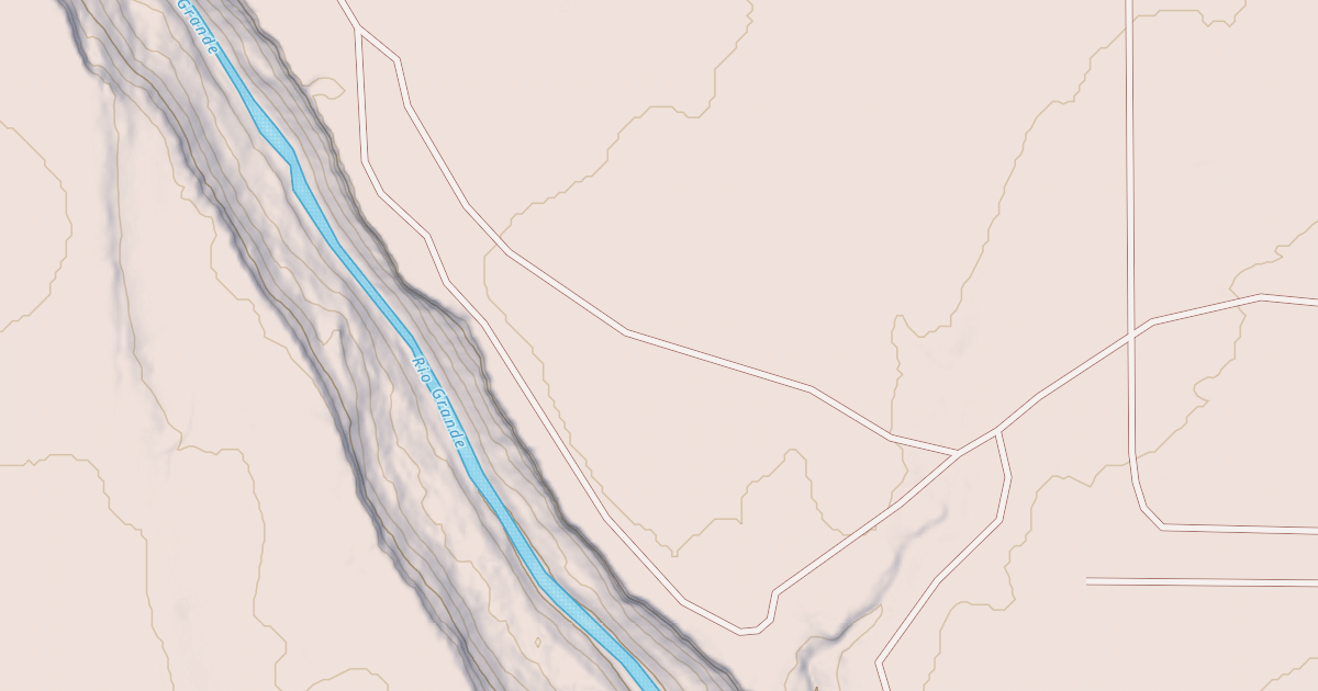 Map preview of East Rim Trail