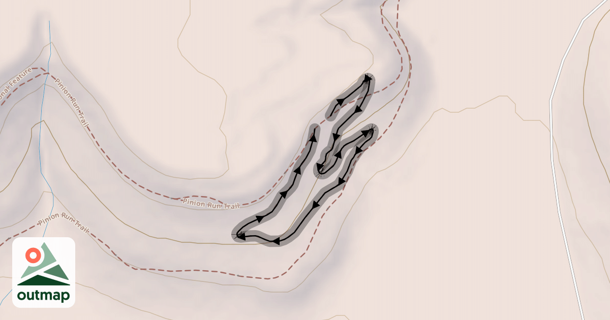 Map of Radio Flyer Trail