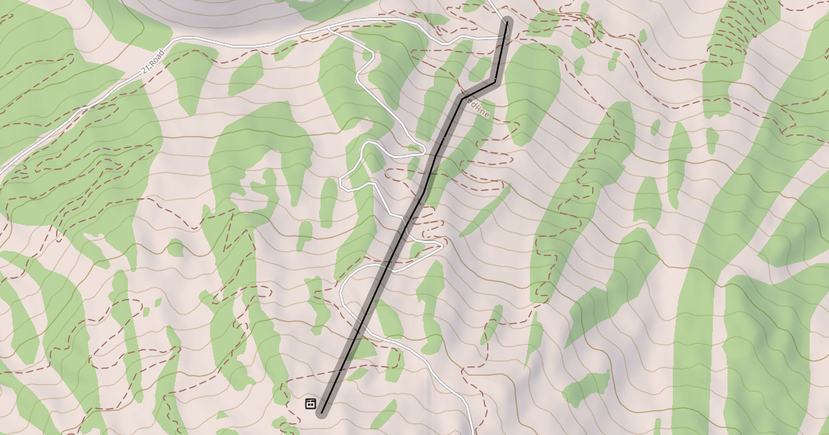 Map preview of Red Lift Line