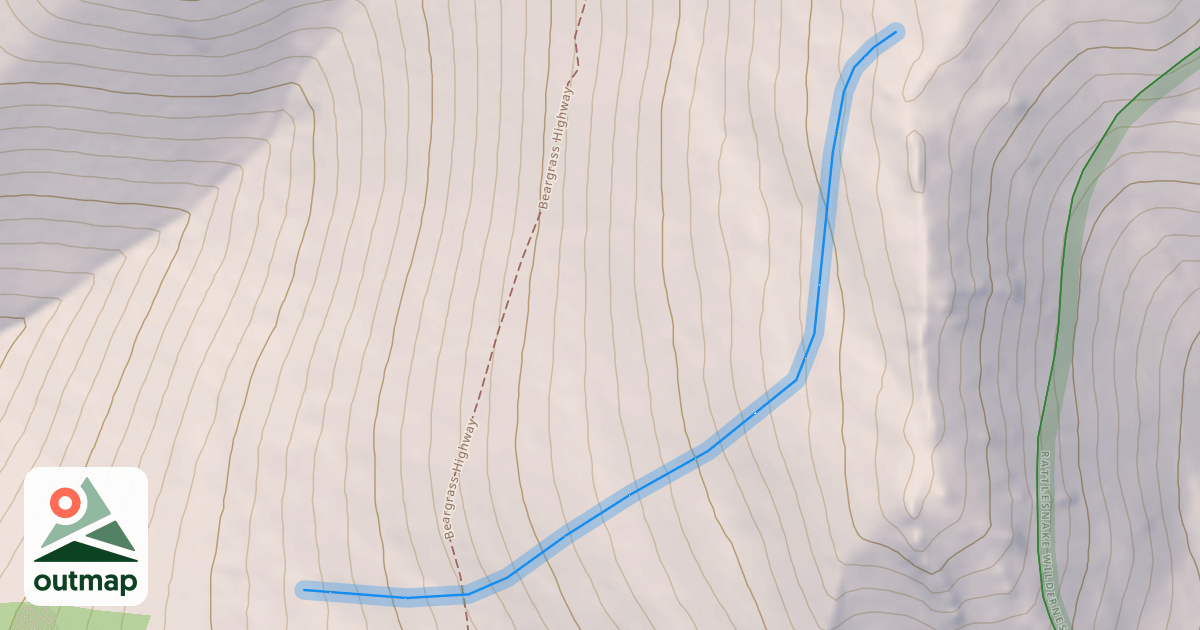 Map of Upper Paradise