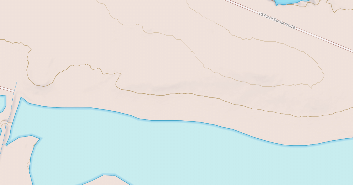Map preview of USFS National Forest System Roads {030F7017-32E4-4DF9-A361-6A5B1DB2B02A}