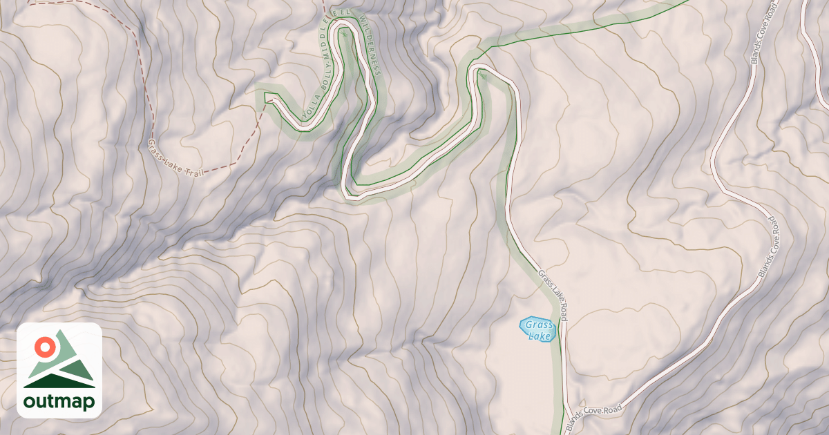 Map of GRASS LAKE