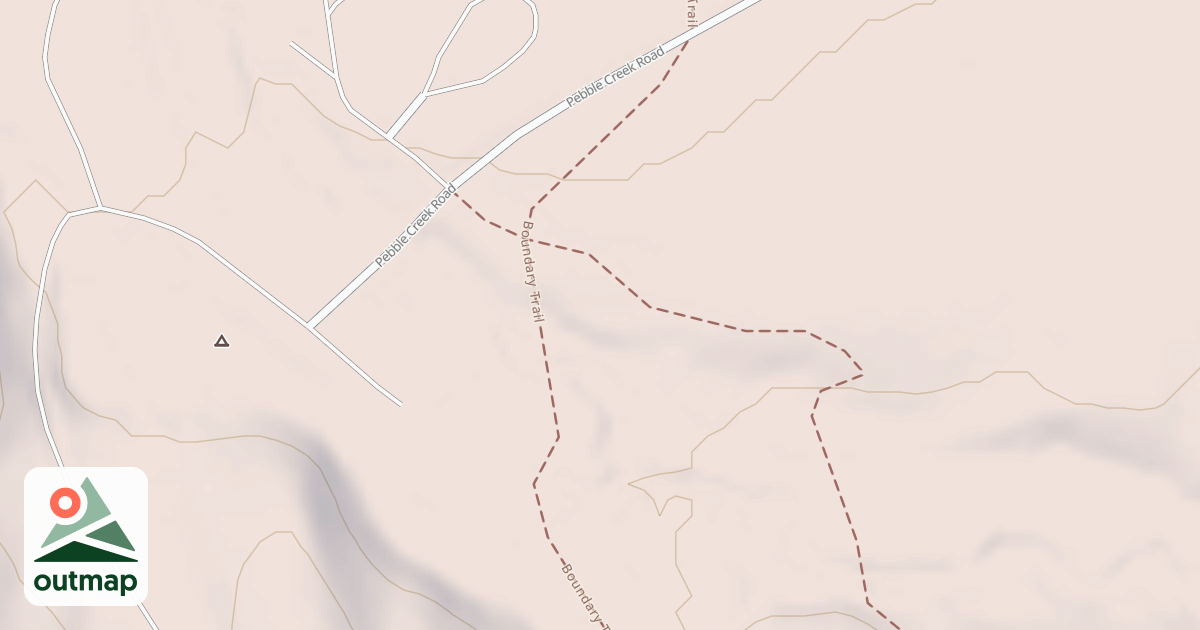 Map of Boundary Trail
