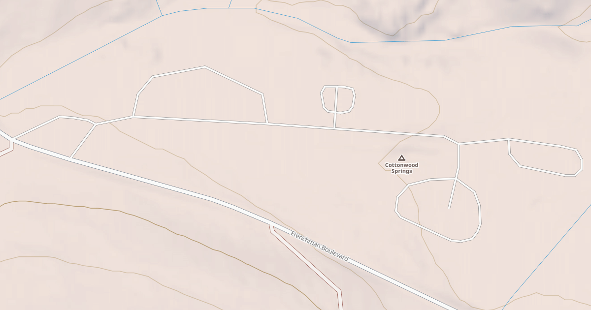 Map preview of COTTONWOOD SPR CG