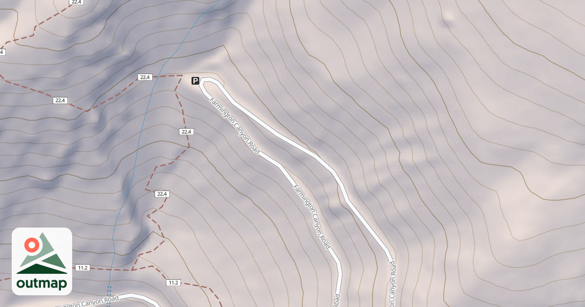 Map of Farmington Canyon Atv