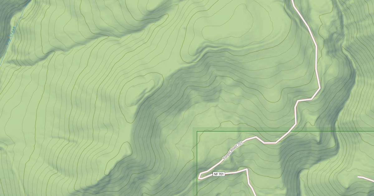 Map preview of USFS Motor Vehicle Use Map Roads {615FE2B5-F403-46D5-959B-40C539F4E1C0}