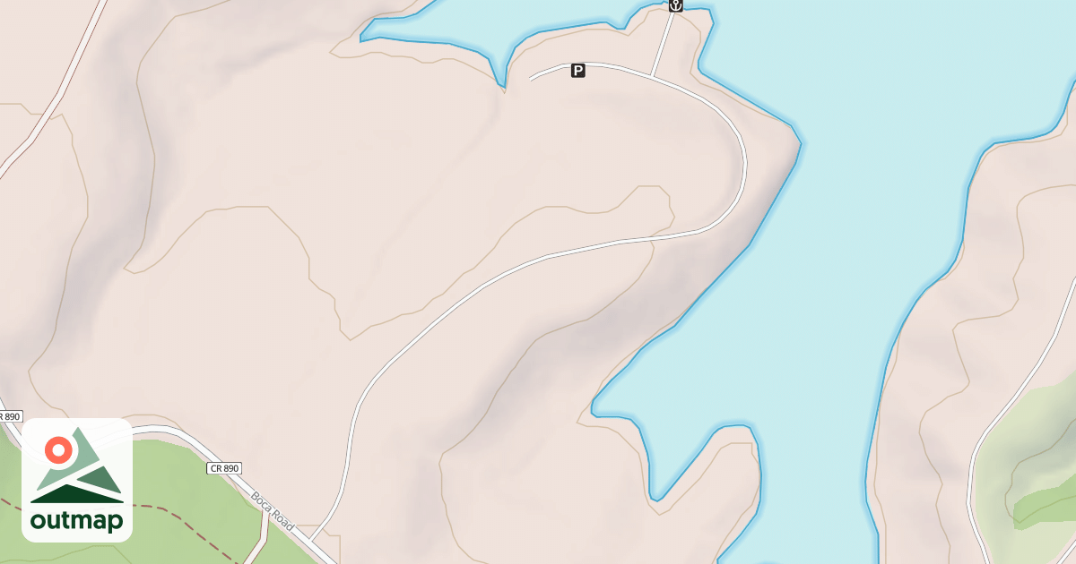 Map of BOCA BOAT RAMP