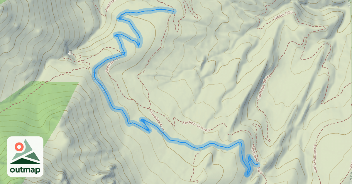 Map of Parallel Trail