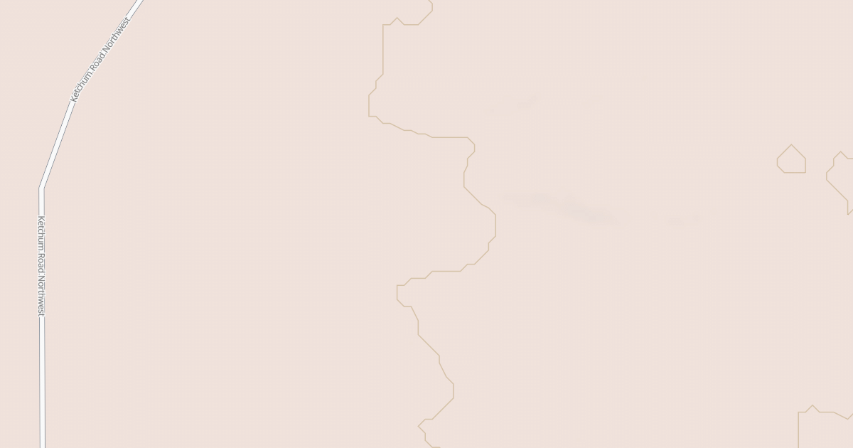 Map preview of KETCHUM SPUR X