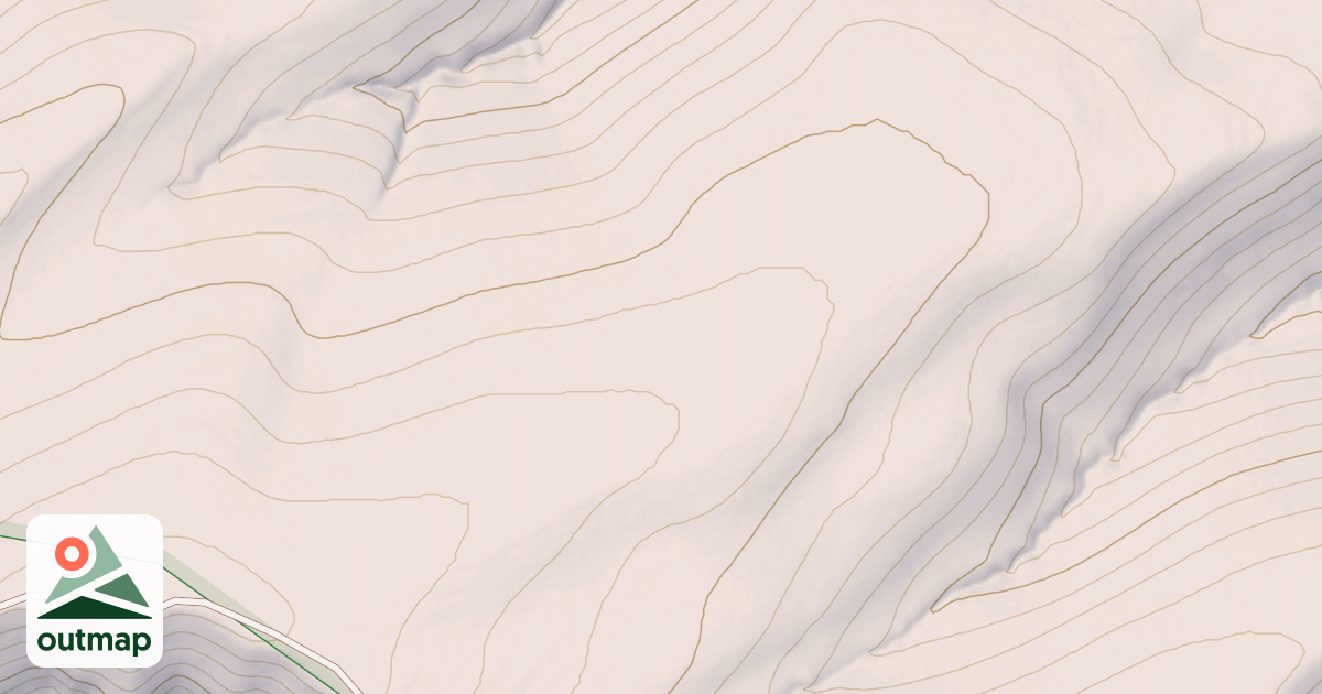 Map of ANTHRO MTN. 1