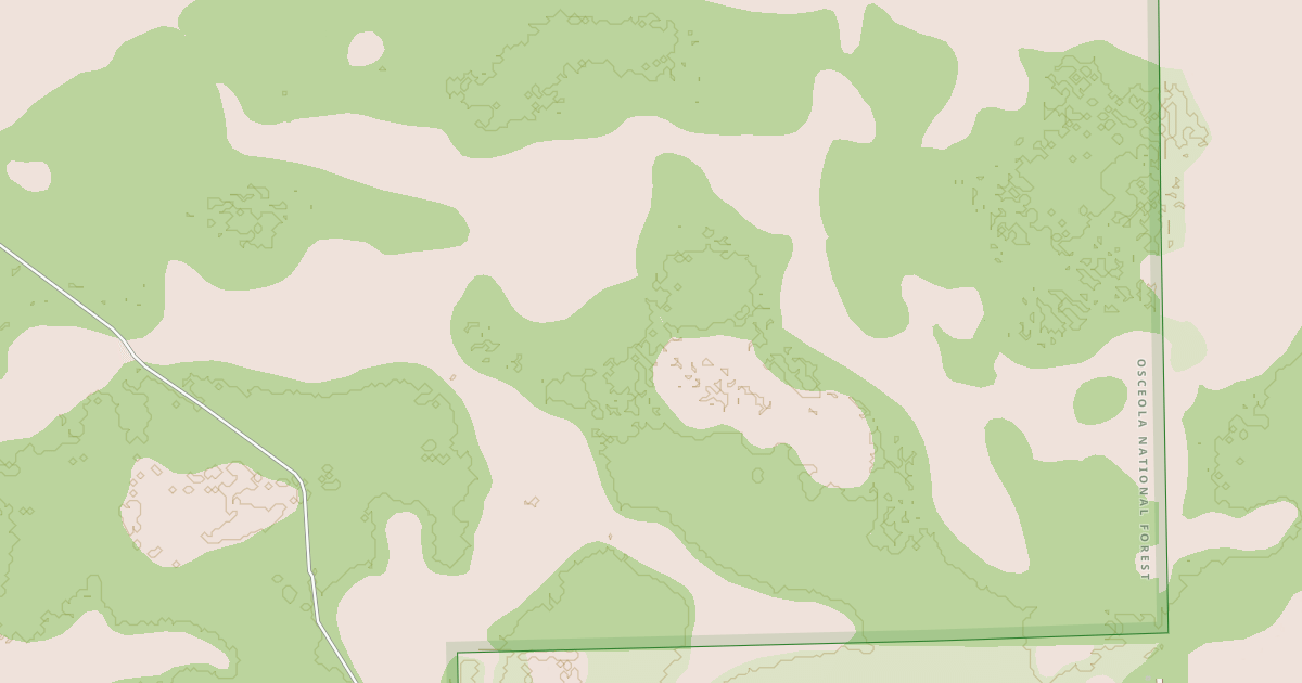 Map preview of USFS National Forest System Roads {516745DB-EE67-4BB8-A520-DE22361D0BAC}