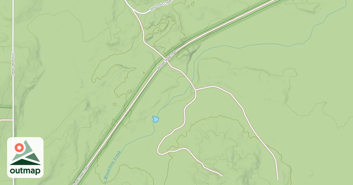 Map of FR 2452A - WISCONSIN CREEK SP