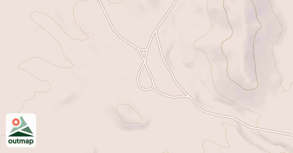 Map of BLM National GTLF Public Motorized Roads 1f5e3322-4a8c-4d32-85c9-eb2da0eaeda4