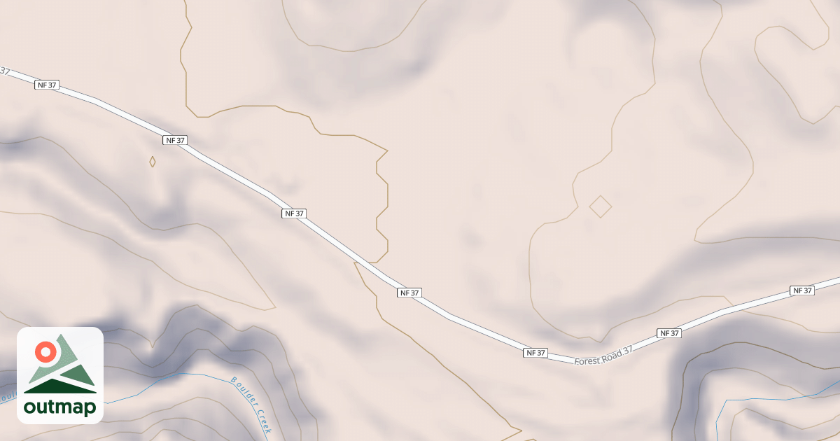 Map of BOULDER CREEK PIT