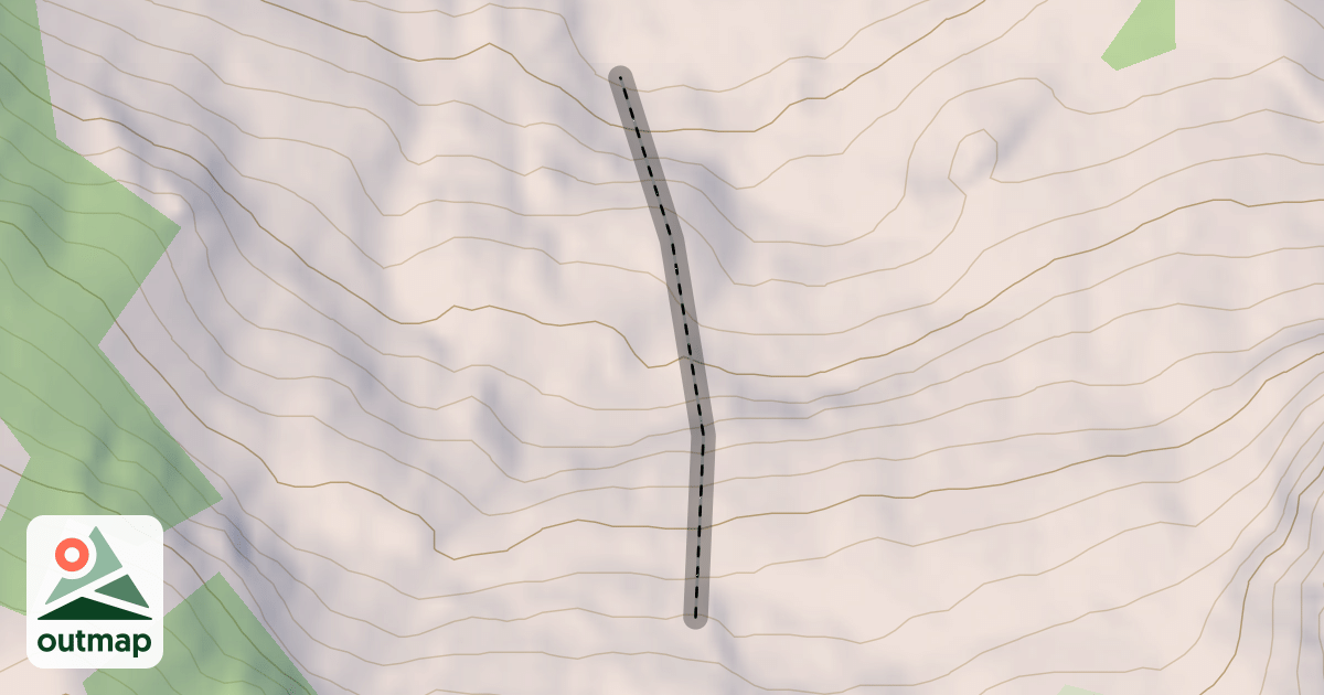 Map of Bronco Cliffs