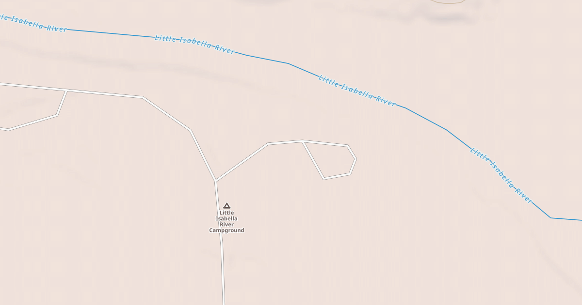 Map preview of LITTLE ISABELLA RIVER CG