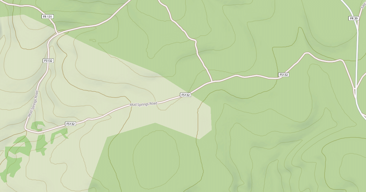 Map preview of MUD SPRINGS