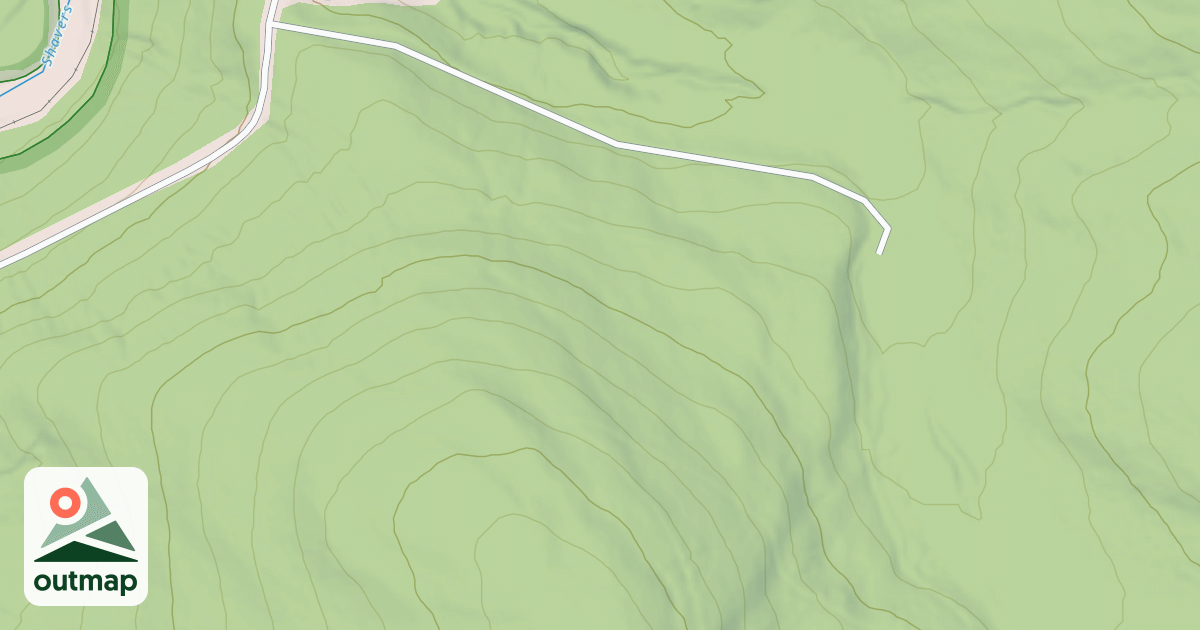 Map of JOHNS CAMP RUN