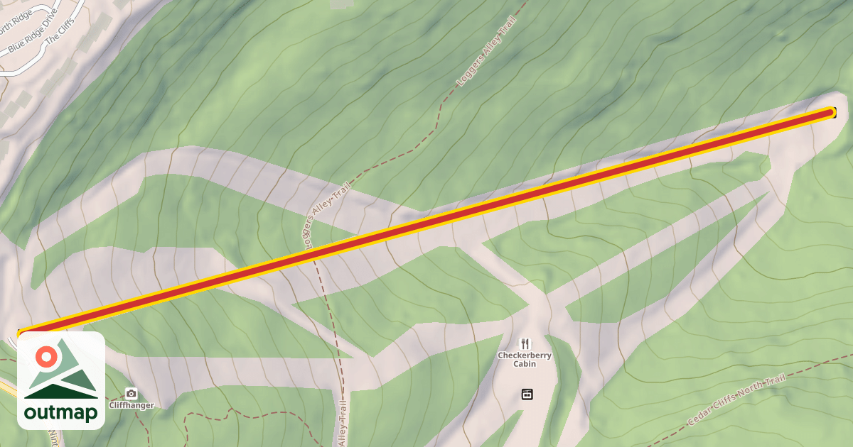 Map of Highlands Express