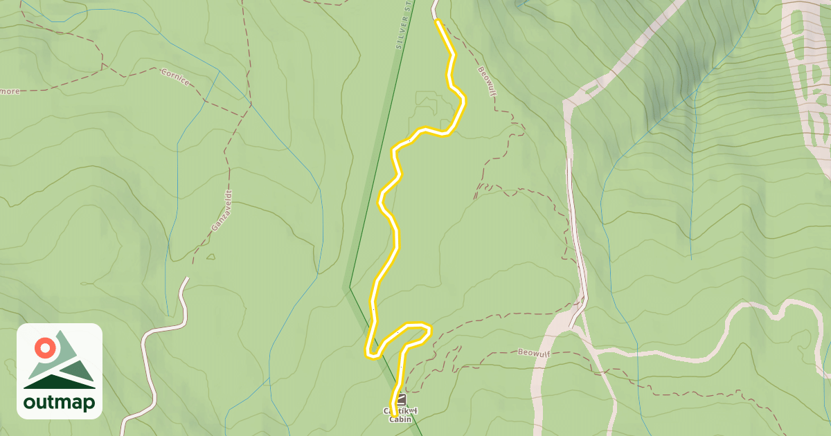 Map of Alder Point Loop