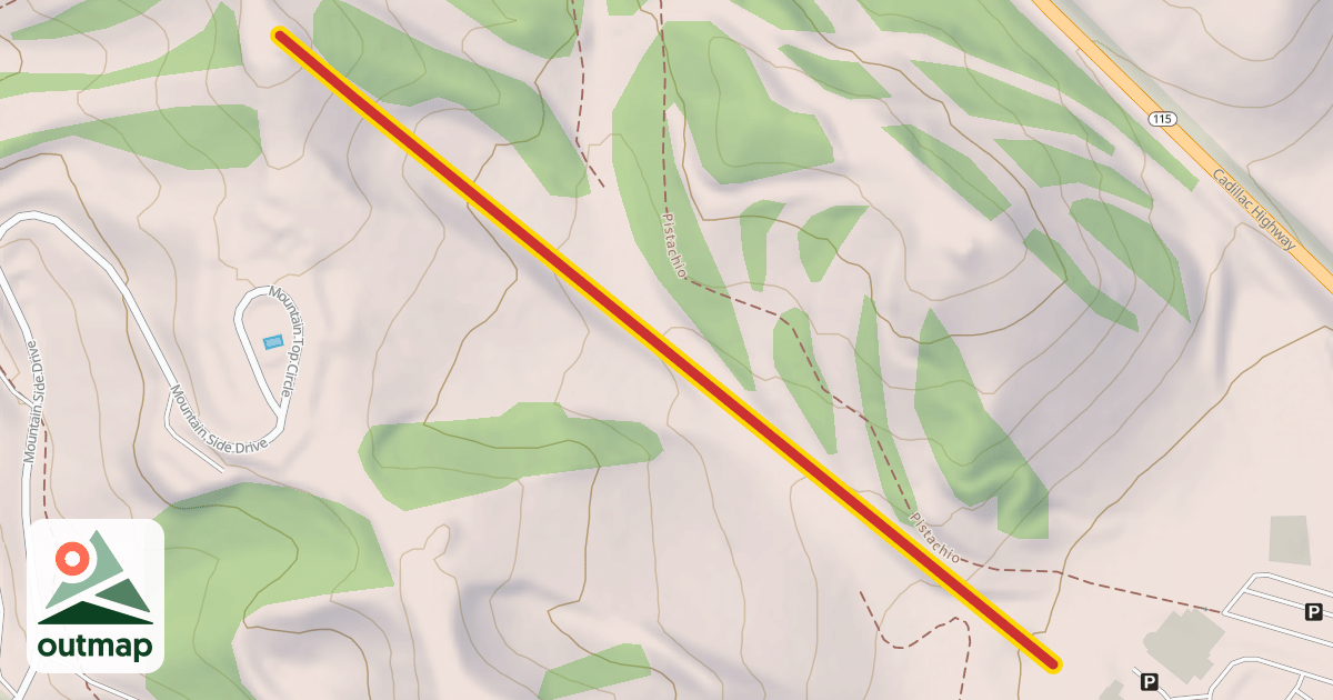 Map of Crystal Clipper High Speed Quad