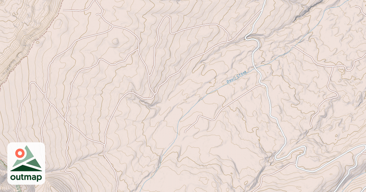 Map of USFS National Forest System Roads {5206C2CF-3435-45BE-9B2F-A67617B4CDD6}