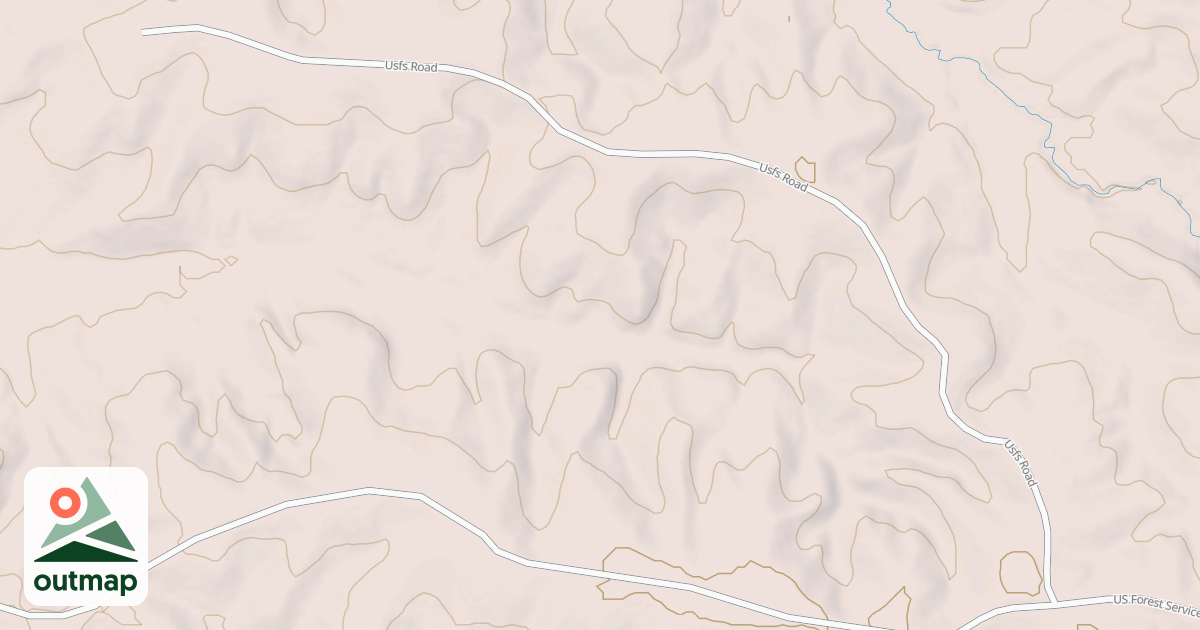 Map of USFS Motor Vehicle Use Map Roads {C4493FAC-C5D6-4791-84CF-82C39B729BE1}