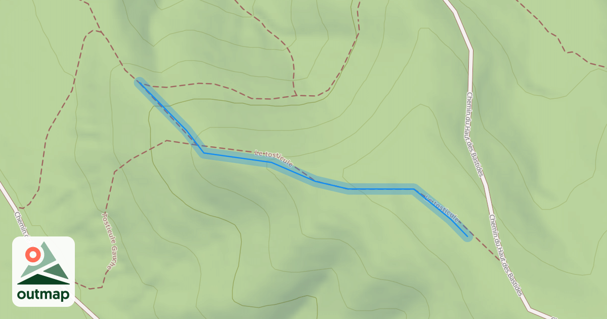 Map of Le tosticule