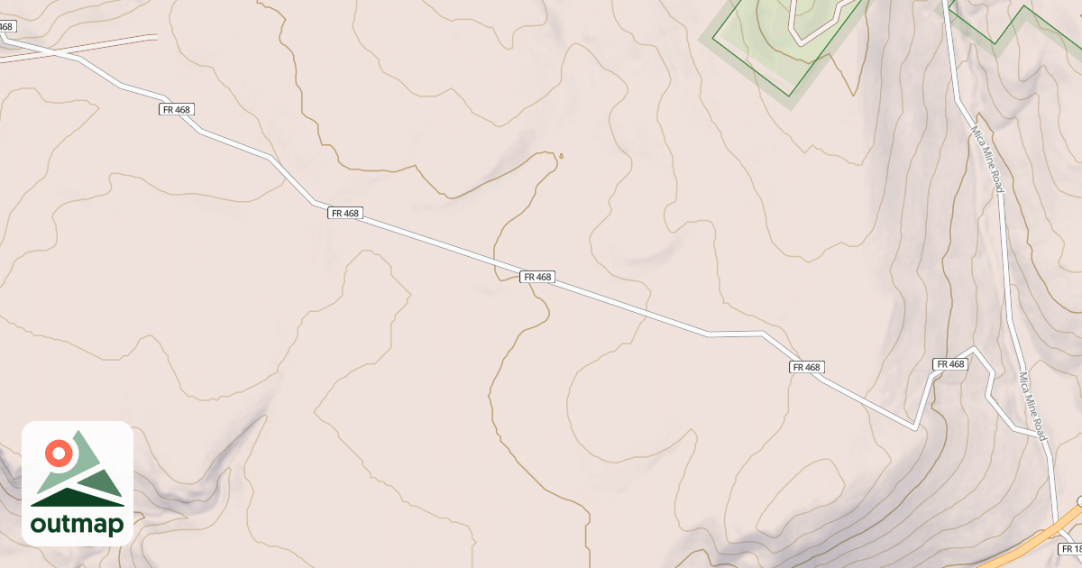 Map of BORREGO MESA