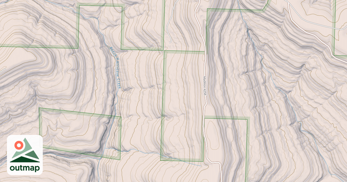 Map of USFS National Forest System Roads {8EA7FED3-959F-4CD6-A78E-FB84CA7D8314}