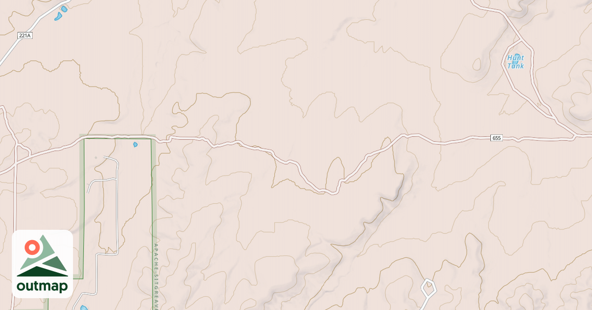 Map of USFS National Forest System Roads {C0489F39-36A6-4BDC-A934-5A0905137C08}