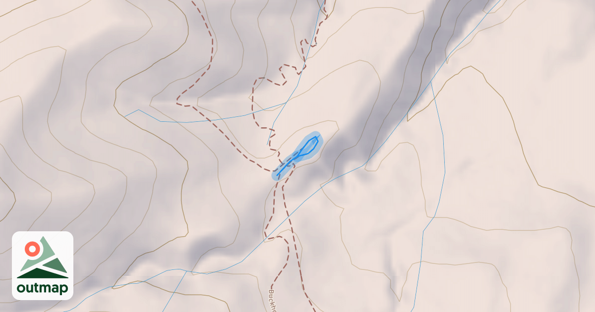 Map of Buckhorn Traverse