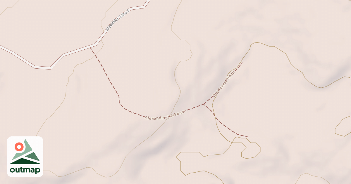 Map of ALEXANDER 2-A